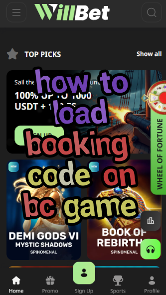 How to Load Booking Code on BC.Game-vz72fvrf.com